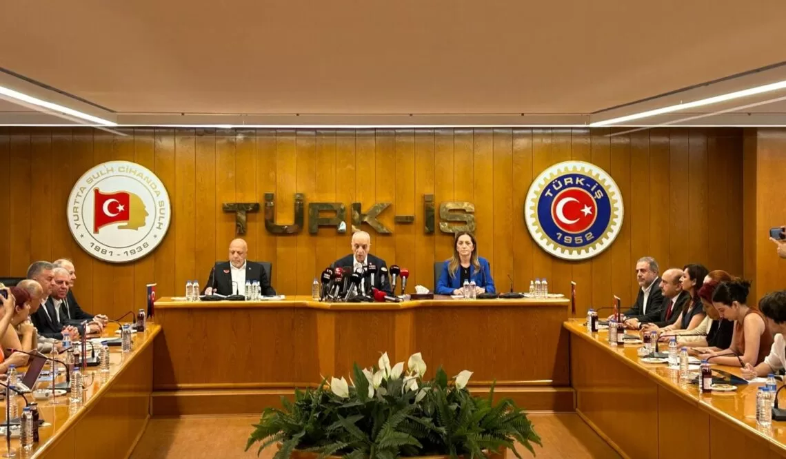 Türk-İş, DİSK ve Hak-İş'ten 10 Maddelik Manifesto